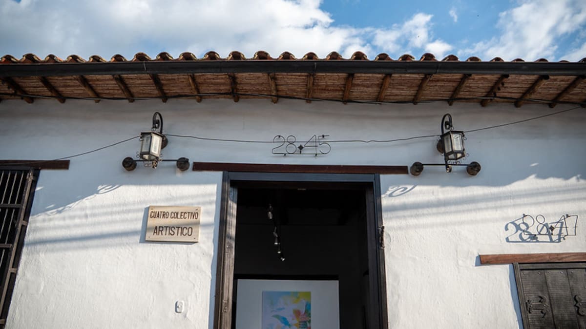 Así se ve Girón cuando sus frutas, veredas y sabores se convierten en arte. Foto suministrada/VANGUARDIA