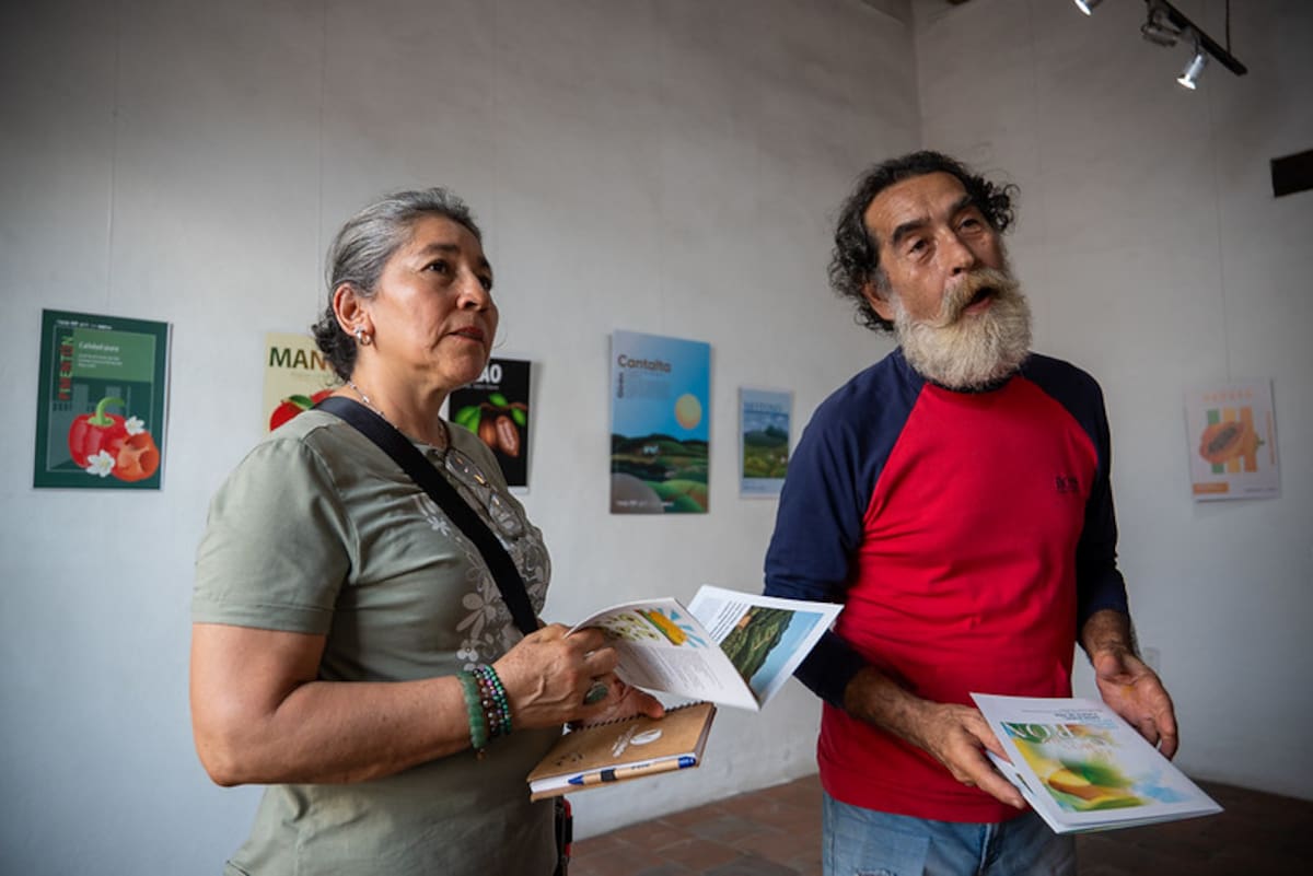 Así se ve Girón cuando sus frutas, veredas y sabores se convierten en arte. Foto suministrada/VANGUARDIA