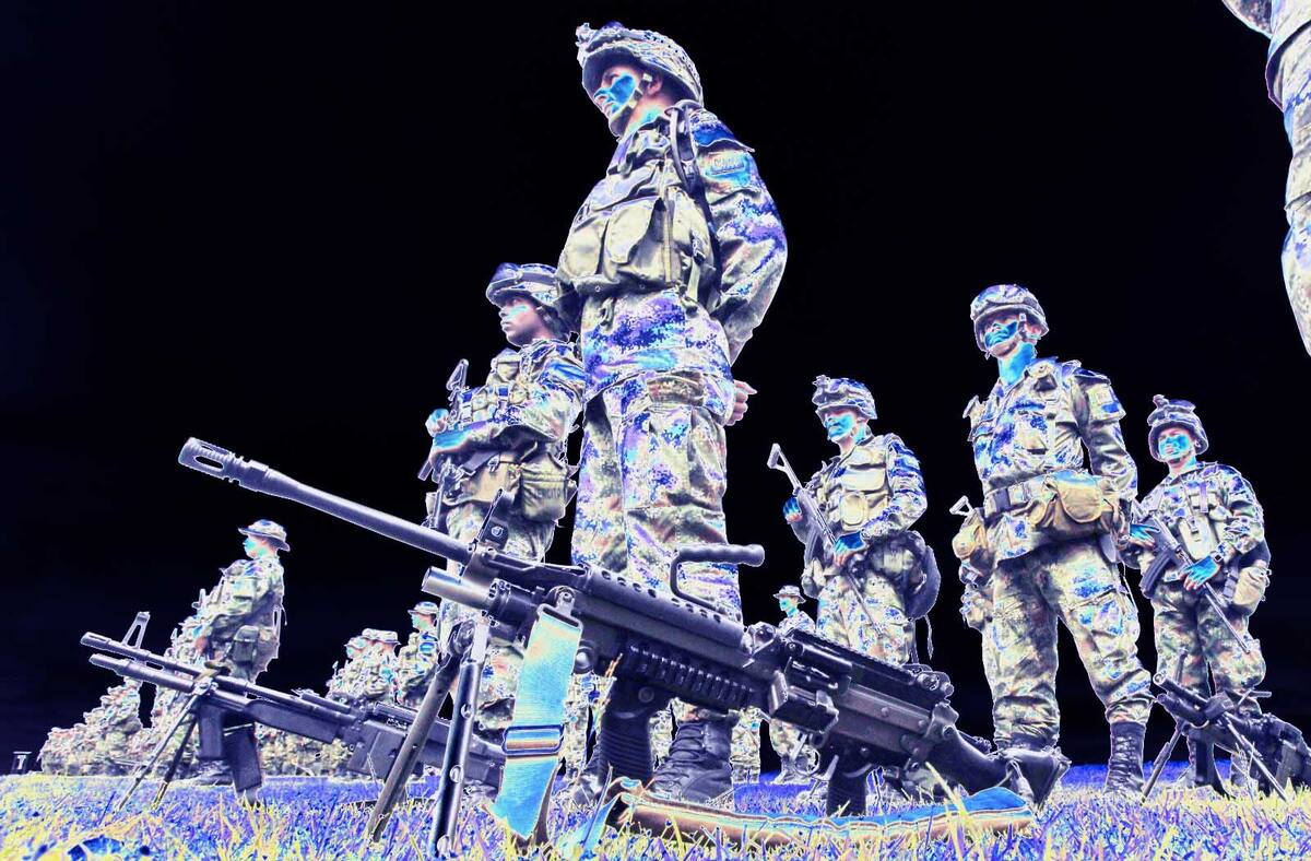 En la acción 12 soldados resultaron heridos.