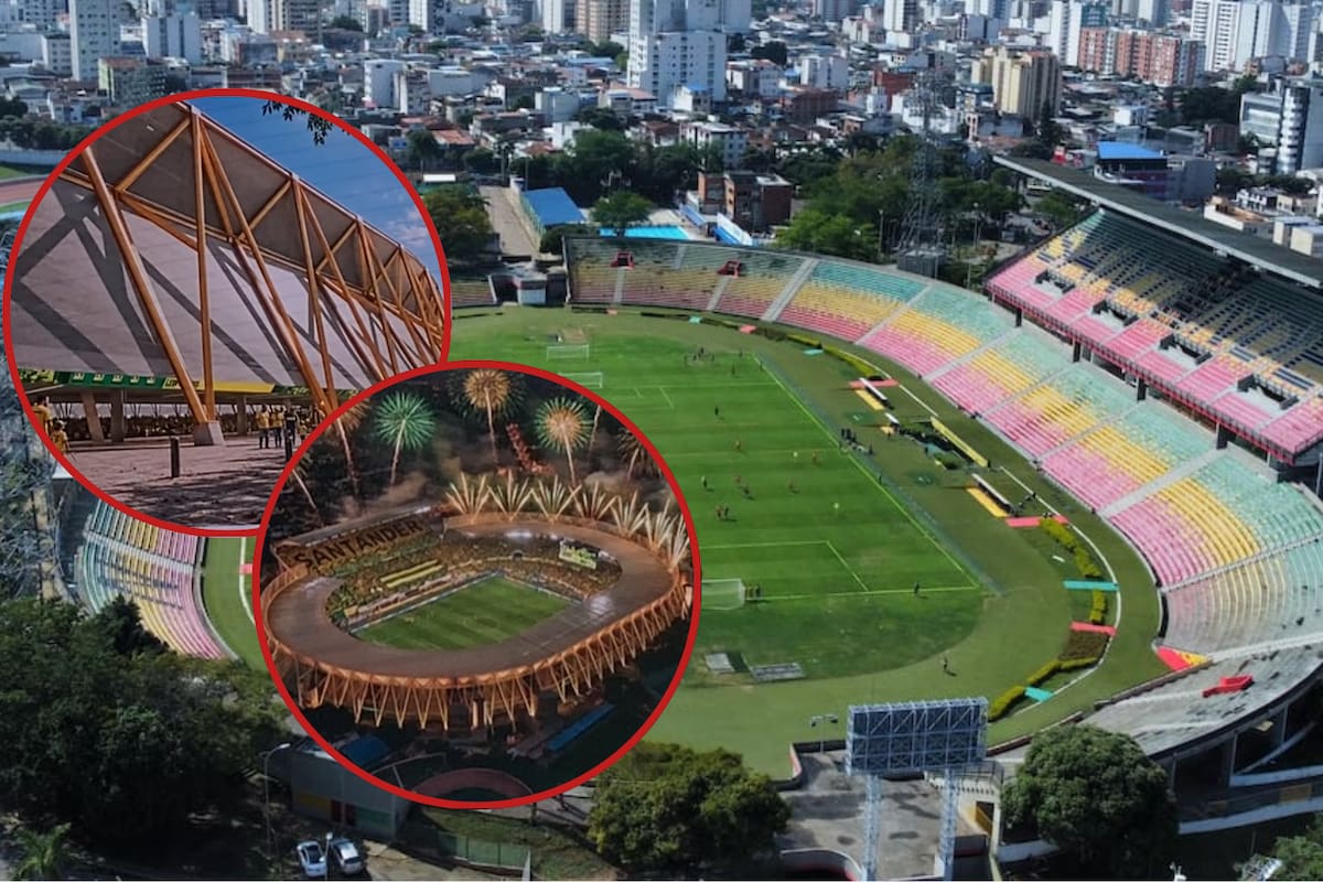Así son las dos propuestas para ampliar y remodelar el estadio Américo Montanini de Bucaramanga.