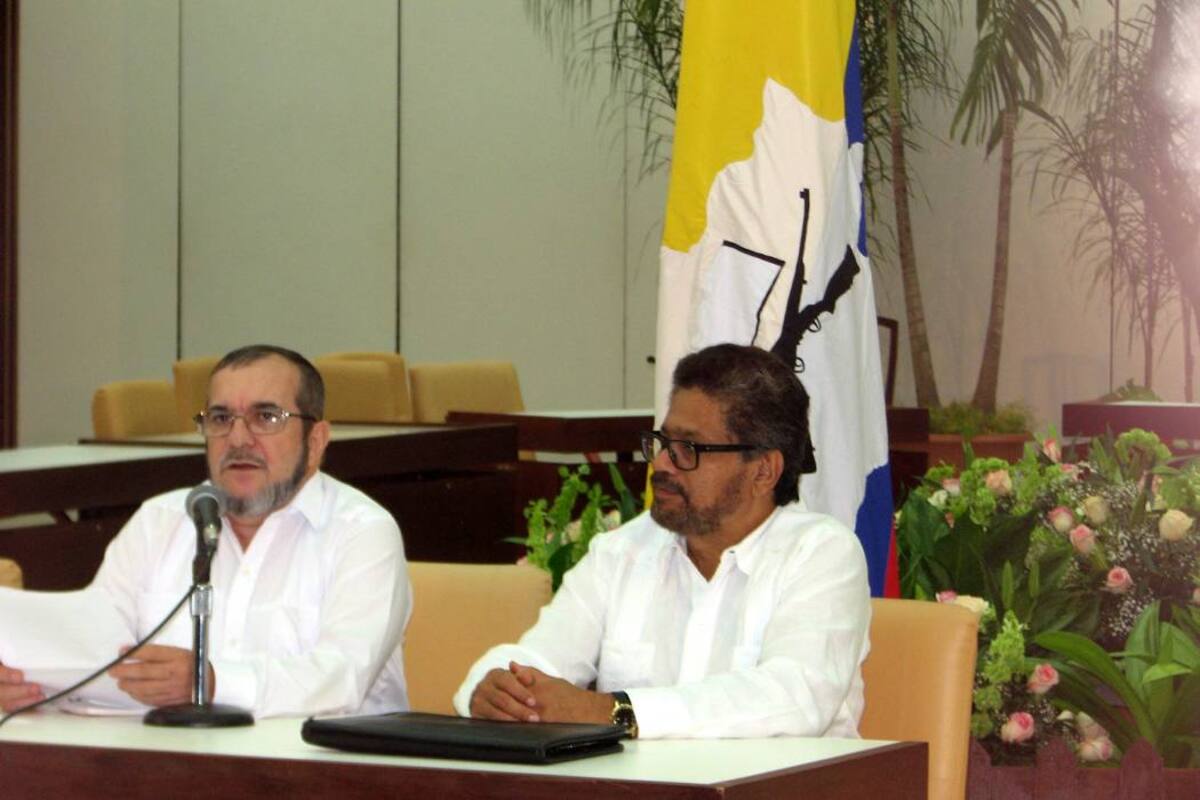 El líder de las Farc, ‘Timochenko’, afirmó que la discusión sobre presencia de guerrilleros en Congreso es una pérdida de tiempo. (Foto: Colprensa / VANGUARDIA LIBERAL)