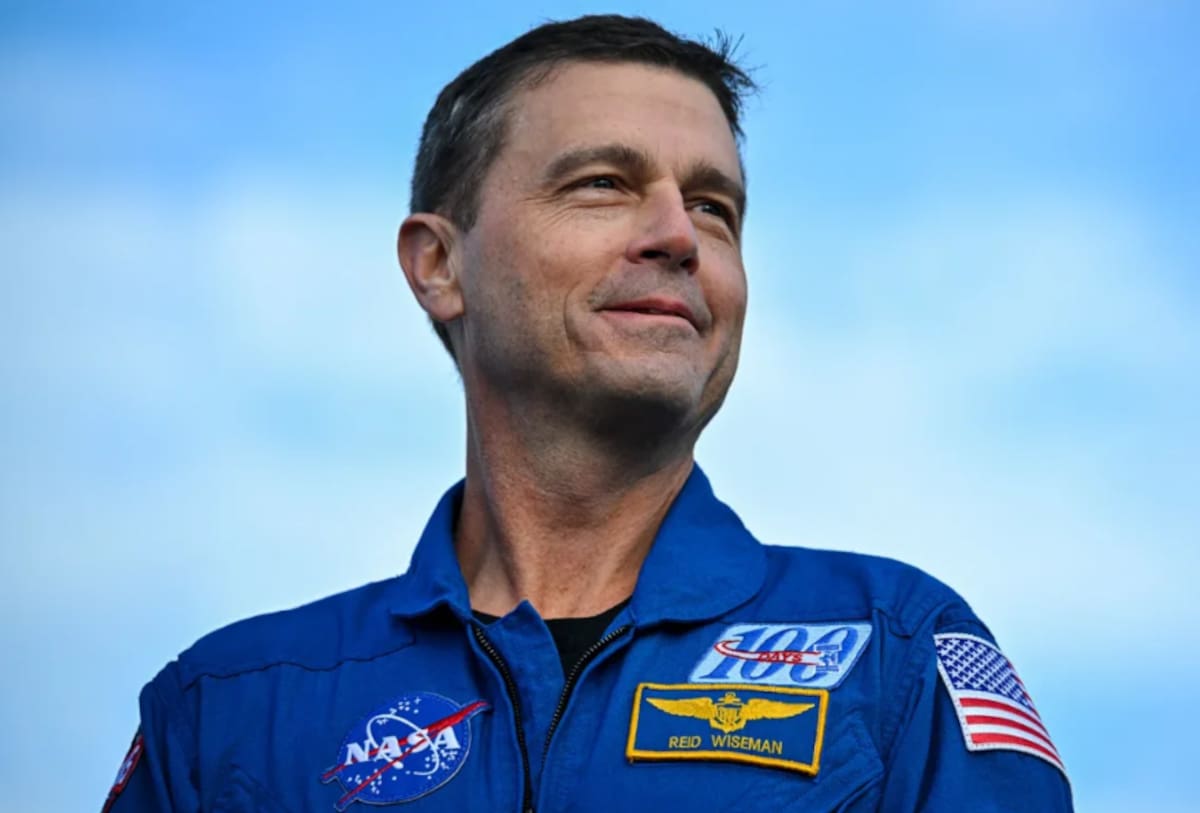 Reid Wiseman, el comandante de la misión Artemis II.
Foto: NASA.