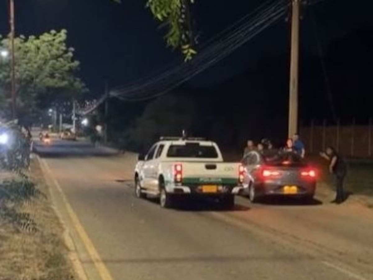 Atacan a tiros patrulla de la Policía en el Anillo Vial Oriental de Cúcuta. | Foto: La Opinión