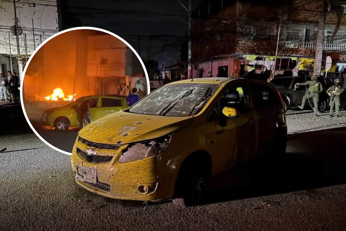 Atacan con carro bomba la estación de Policía de Los Patios, Norte de Santander. Foto: suministrada