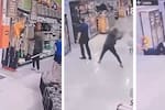 Hombre agredió a gerente por negarle un día libre a su esposa: video impactante