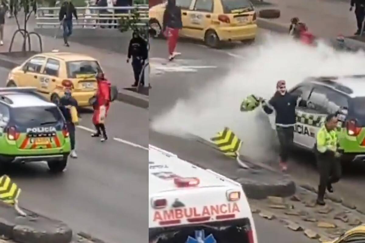 Ataque a patrulla en Bogotá