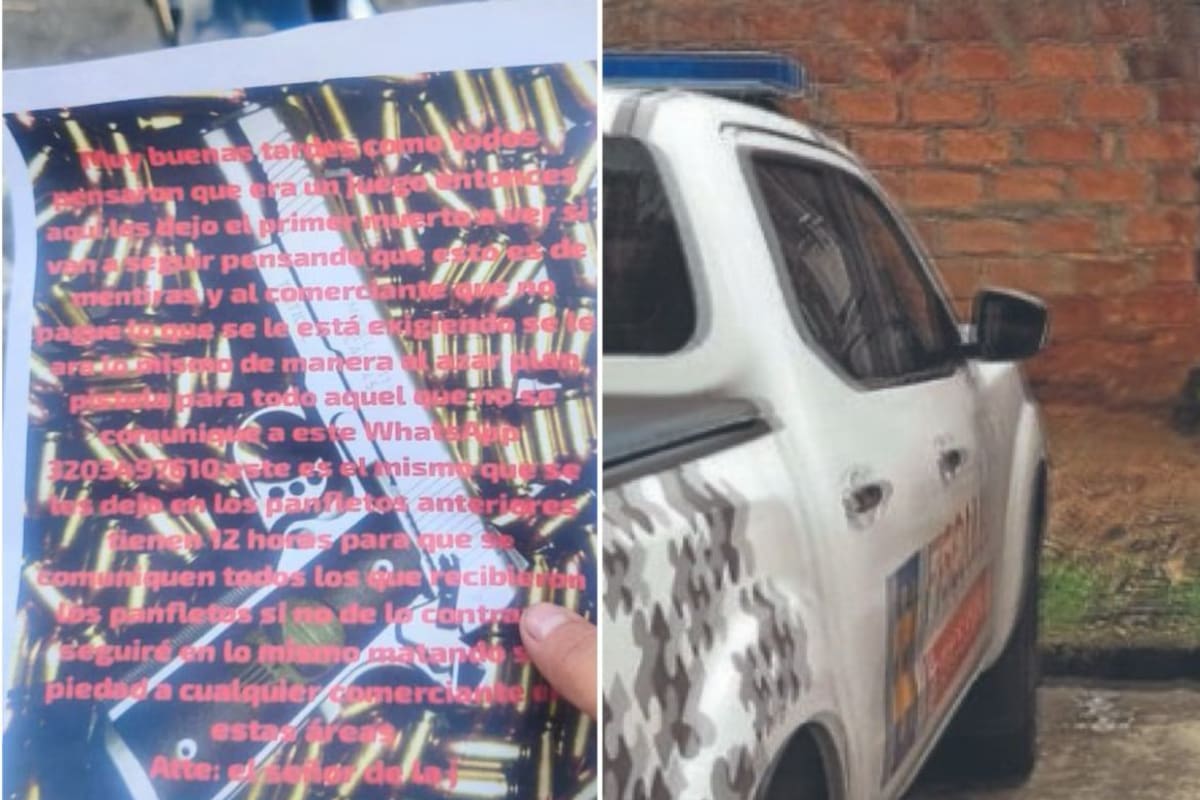 Ataque armado contra dos hombres en Bucaramanga: sicarios dejaron panfletos