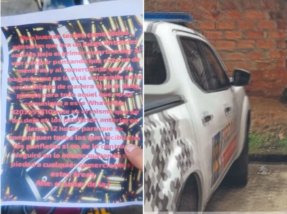 Ataque armado contra dos hombres en Bucaramanga: sicarios dejaron panfletos