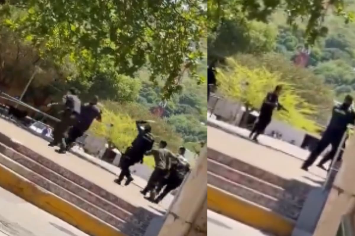 El hecho ocurrió en inmediaciones de la plaza principal.