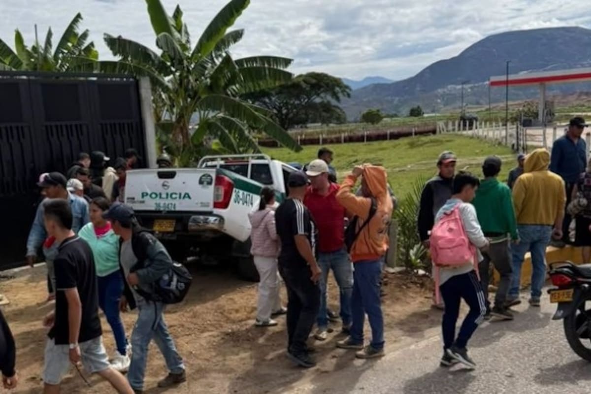 Ataque contra patrulla de Policía en Ábrego, Norte de Santander deja dos uniformados muertos. | Foto: Tomada de La Opinión / Vanguardia
