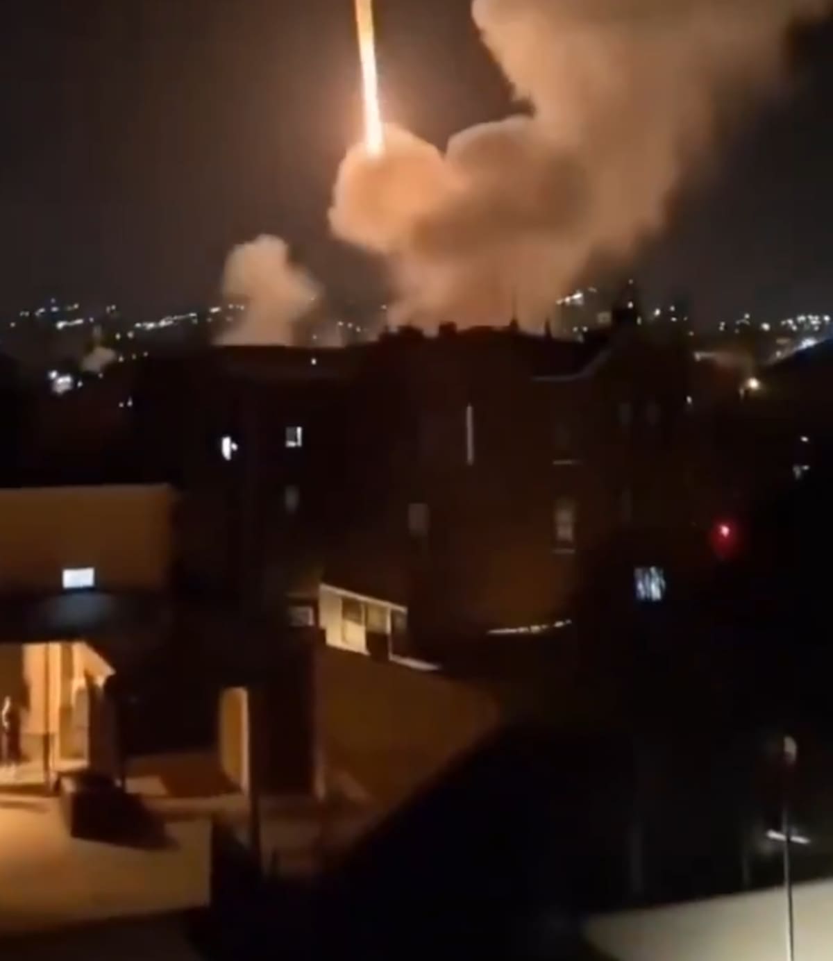 Ataque de Estados Unidos contra Irán.
Foto: captura de video.