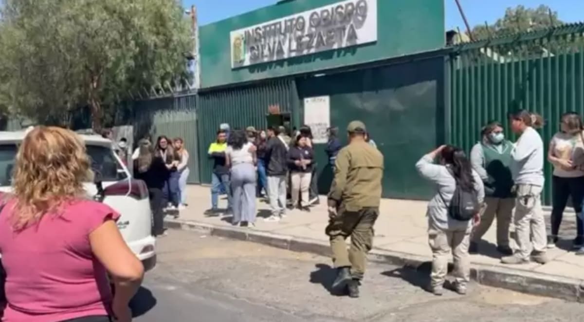 Ataque con arma blanca en colegio de Chile deja una inspectora muerta
Foto: A.P.I.