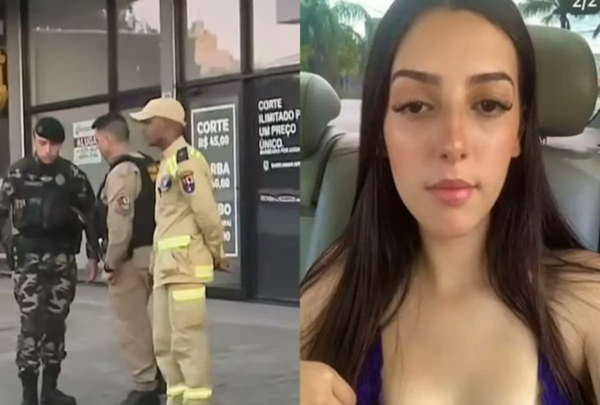 Thaissa Gabriele Oliveira, estudiante de Nutrición, de 21 años, fue atacada en una academia e n Brasil.