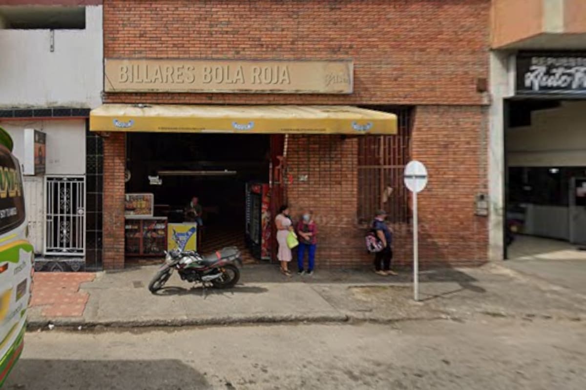 Ataque sicarial dentro de un billar en Bucaramanga.