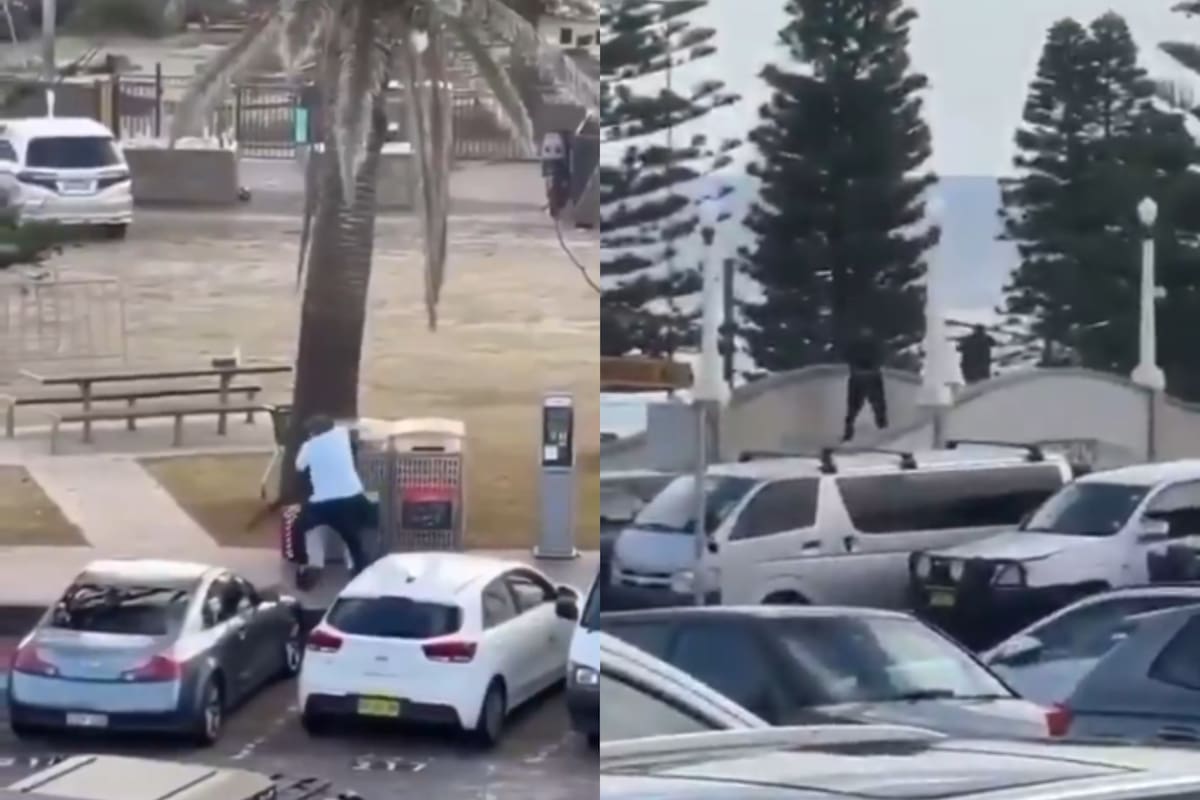 Un hombre fue considerado como heroe tras desarmar a uno de los tiradores en un ataque terrorista en Sidney Australia. El accionar de esta persona evitó más muertes en este hecho que enluta a ese país. // Foto: Captura de videos.