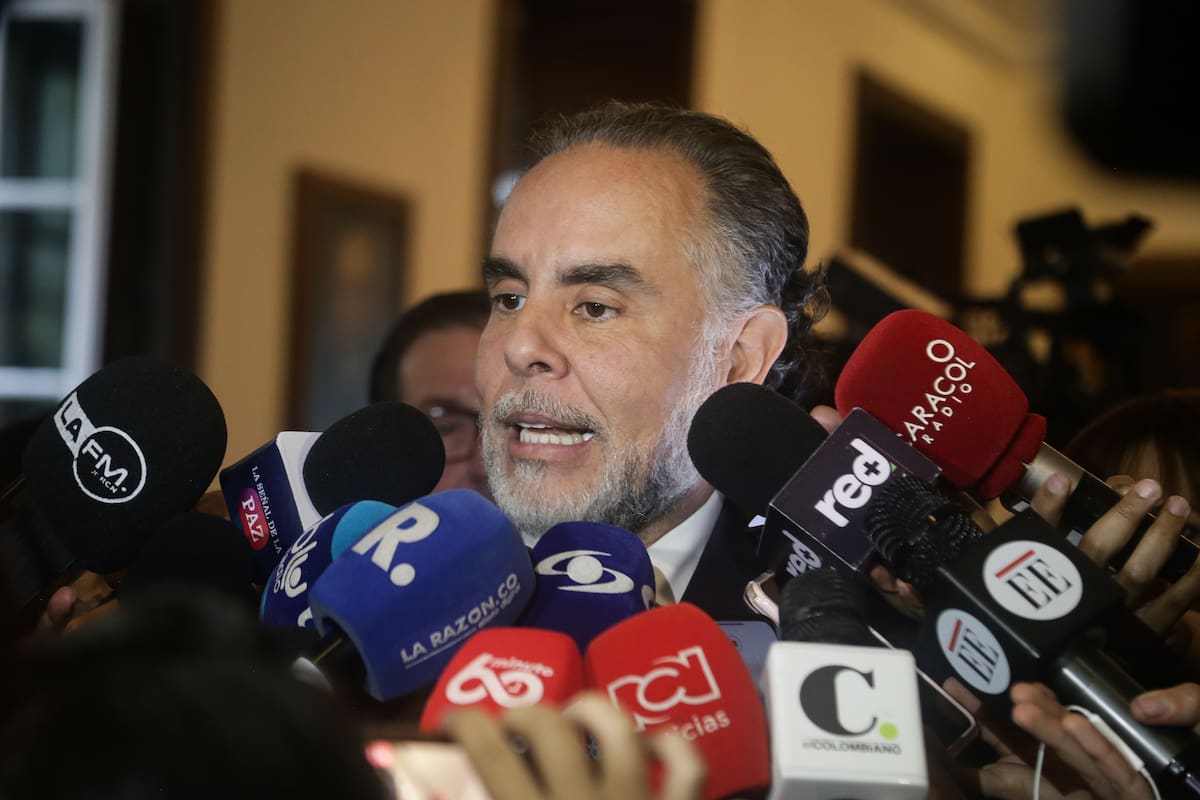El ministro de Interior Armando Benedetti (Colprensa - Catalina Olaya)