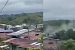 Atacan con drones y explosivos contra estación de Policía en Condoto, Chocó: hay uniformados heridos