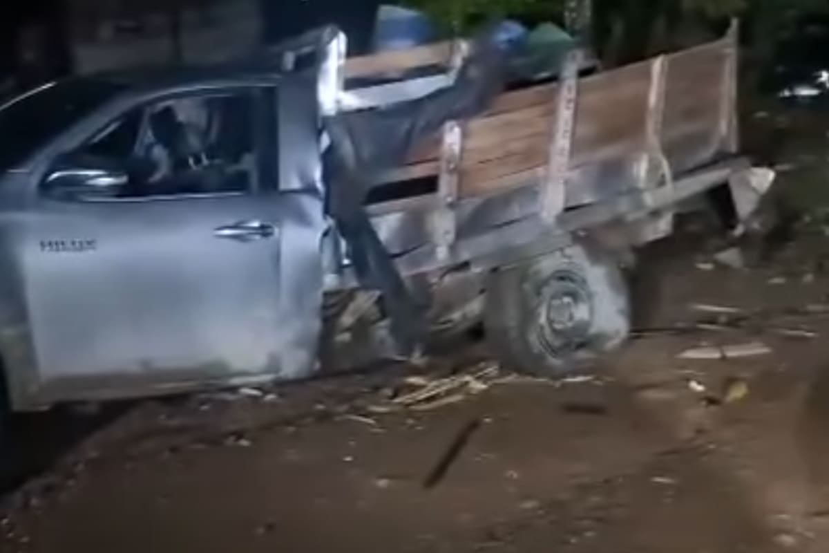 Ataque con explosivos en El Plateado, zona rural del municipio de Argelia, Cauca.
Foto: captura de video.