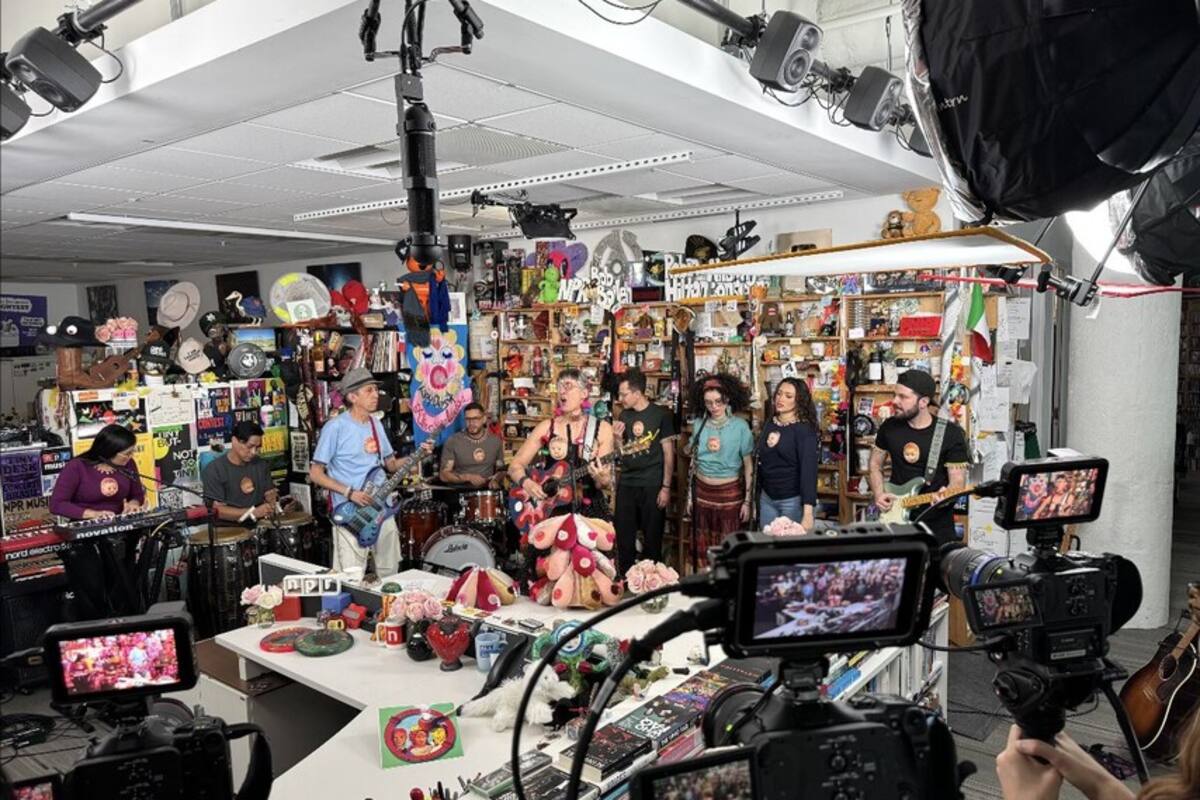 Aterciopelados llega al Tiny Desk de NPR en su celebración por los 30 años de 'La Pipa de La Paz'. / Colprensa