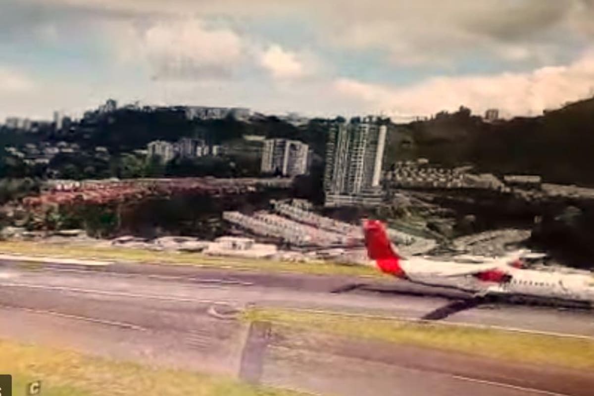 Susto en aterrizaje de avión de Avianca en el aeropuerto de Manizales