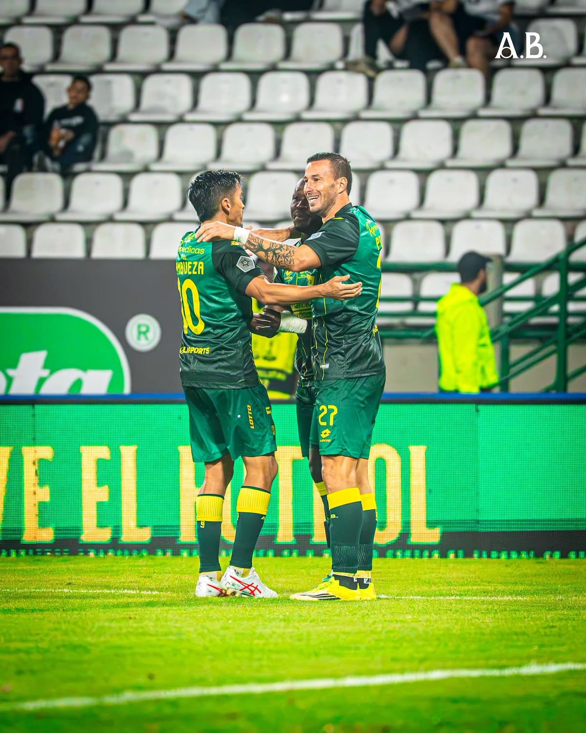Atlético Bucaramanga cumple con una destacada campaña en la Liga BetPlay II de 2026, donde es el único invicto y se ubica en la tercera posición luego de 10 partidos disputados. Foto: Atlético Bucaramanga.
