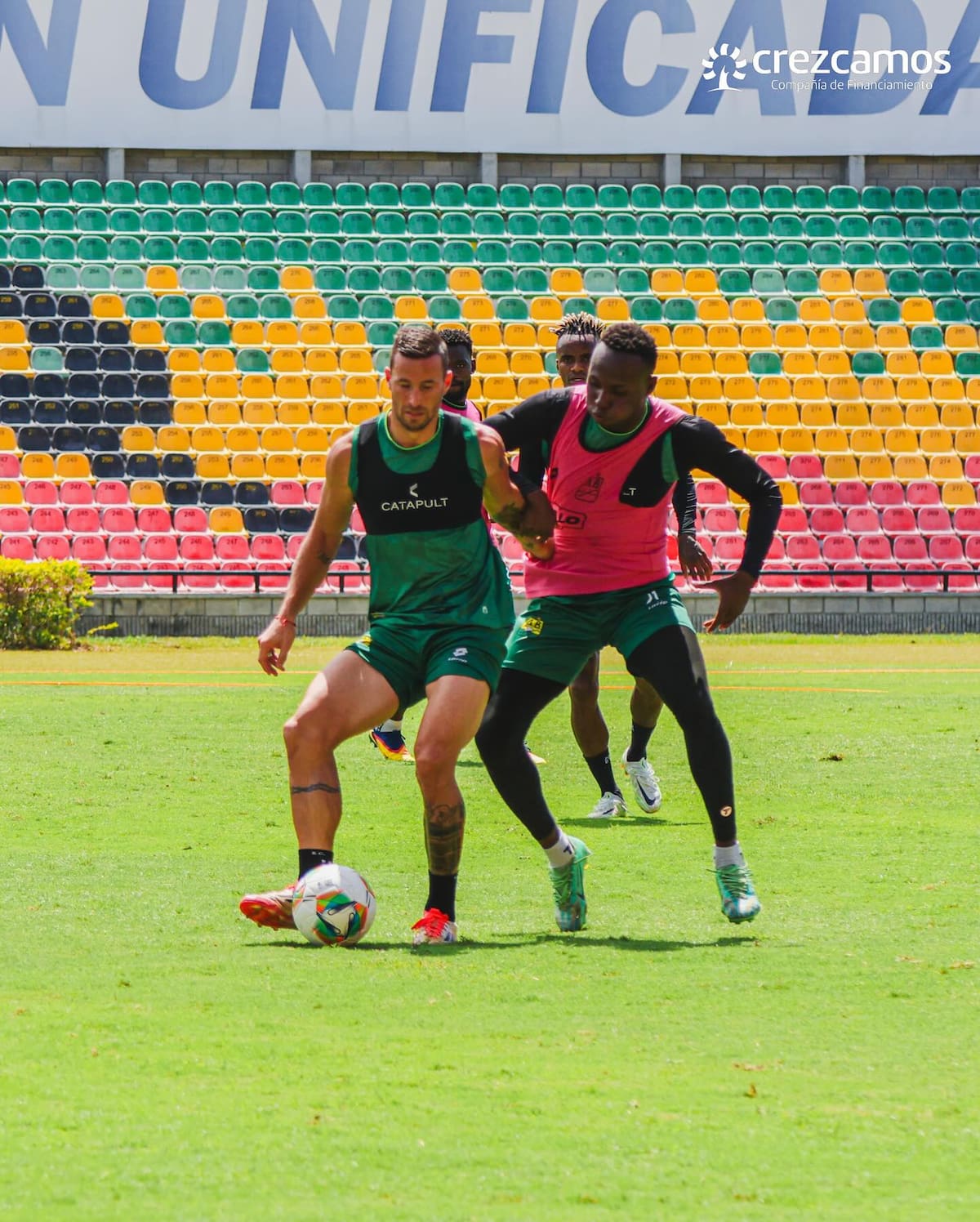 Atlético Bucaramanga se enfoca en su partido de la fecha 19 de la Liga BetPlay II de 2025 contra La Equidad. Foto: cortesía Atlético Bucaramanga.