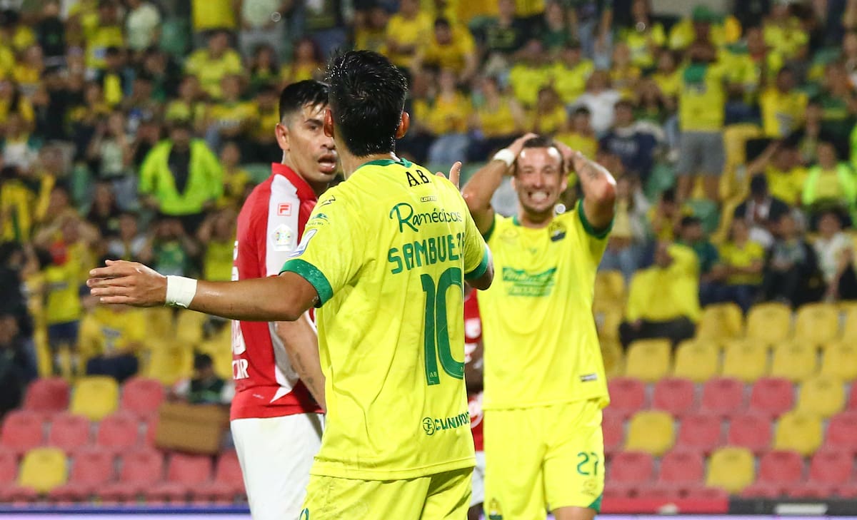 Atlético Bucaramanga tuvo un semestre para el olvido en la Liga BetPlay I de 2026. Foto: Jaime Moreno.