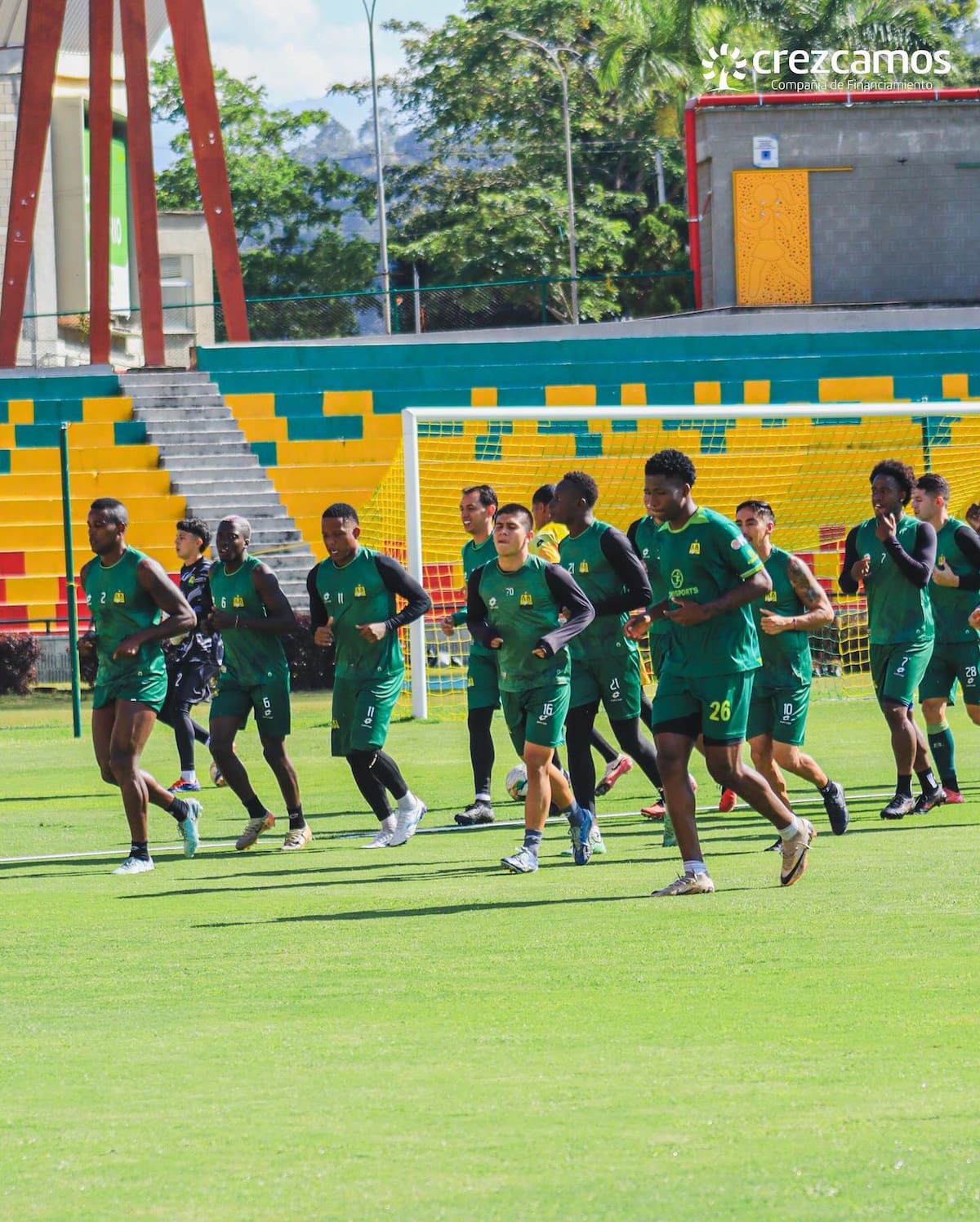 Atlético Bucaramanga se enfoca en su partido de la fecha 19 de la Liga BetPlay II de 2025 contra La Equidad. Foto: cortesía Atlético Bucaramanga.
