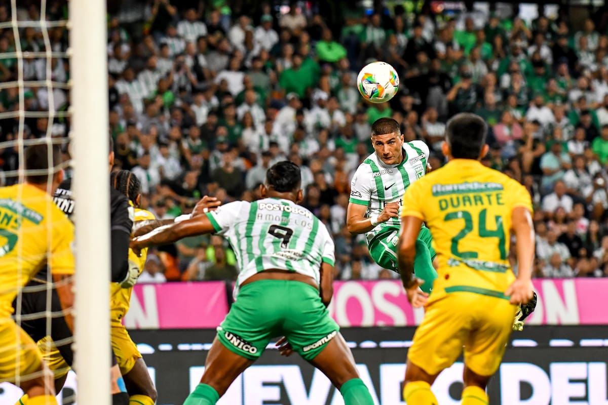 Las nóminas que proyectan Atlético Nacional y Bucaramanga para la fecha 17 de la Liga BetPlay. Foto: Dimayor.
