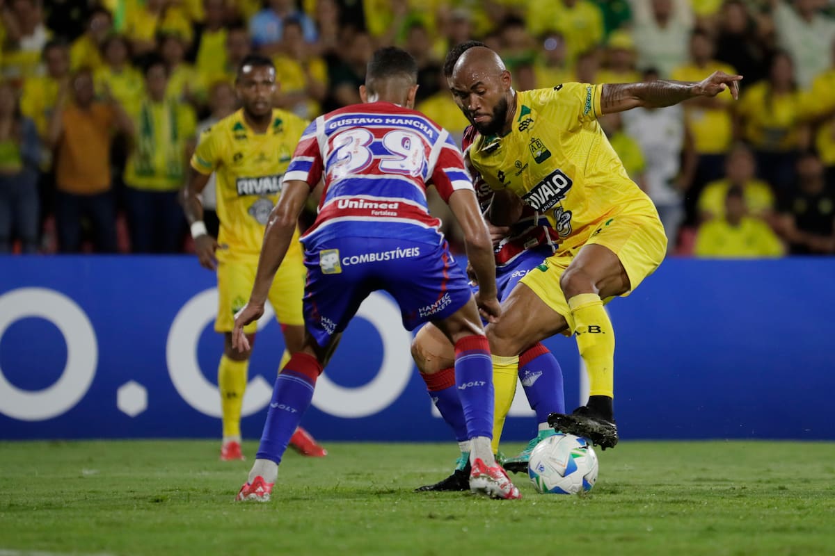 Freddy Hinestroza aclaró su situación con el Atlético Bucaramanga. EFE/ Carlos Ortega