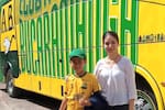 Niños les dedican sus poemas al entrenador y a los jugadores del Atlético Bucaramanga