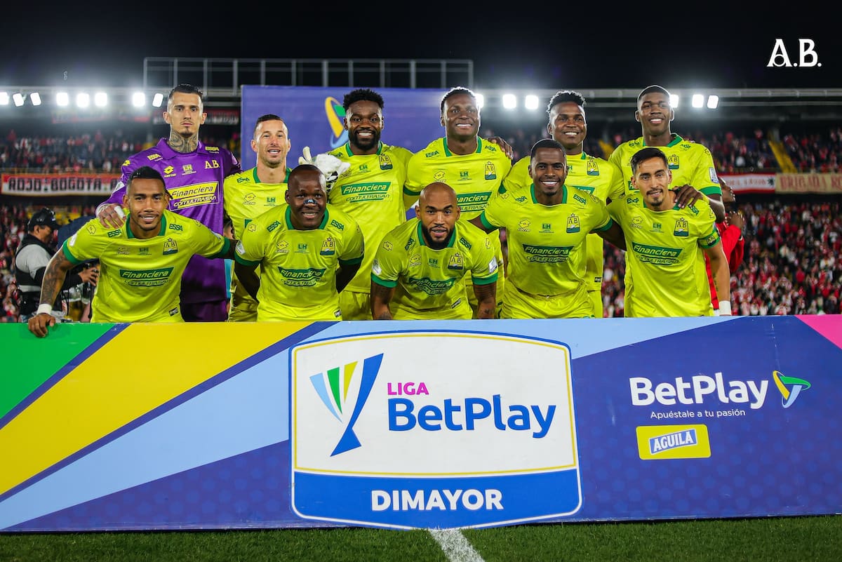 Atlético Bucaramanga perdió 2-1 de visitante ante Independiente Santa Fe, en la fecha 14 de la Liga BetPlay II de 2026. Foto: Atlético Bucaramanga.