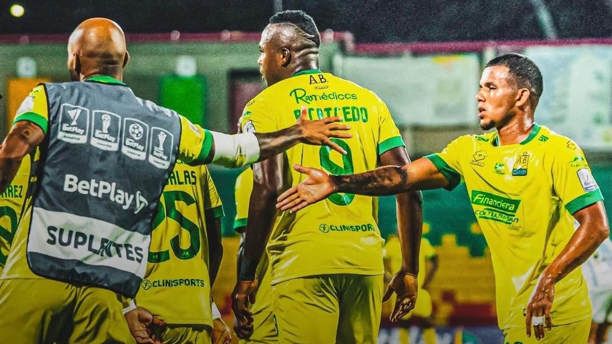 Atlético Bucaramanga goleó 5-0 a Real Santander en la primera fecha de la Copa BetPlay 2026, en el estadio Américo Montanini. Foto: Atlético Bucaramanga.