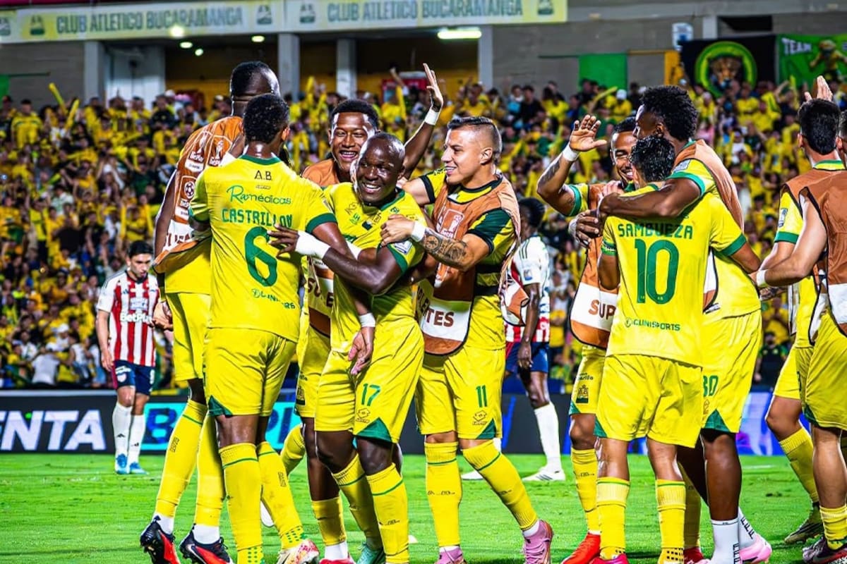El equipo de Pablo Peirano suma 23 puntos en 11 partidos, producto de seis victorias y cinco empates. /FOTO: Atlético Bucaramanga