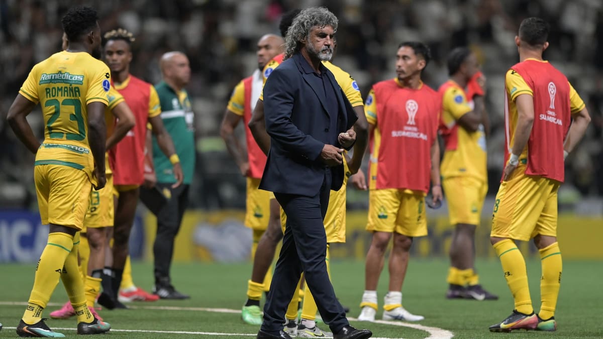 Bajo el mando de Leonel Álvarez el Atlético Bucaramanga logró un invicto de 14 fechas. EFE/ Joao Guilherme