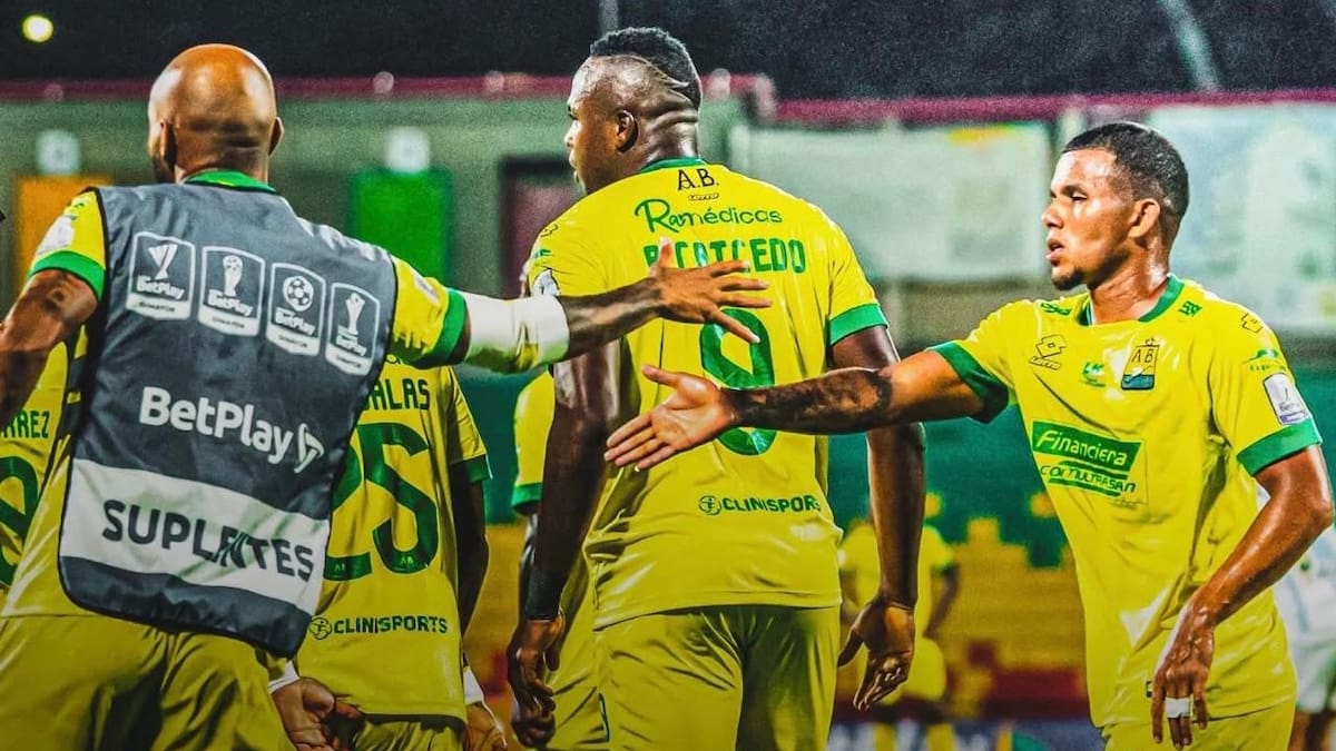 Atlético Bucaramanga goleó 5-0 a Real Santander en la primera fecha de la Copa BetPlay 2026, en el estadio Américo Montanini. Foto: Atlético Bucaramanga.