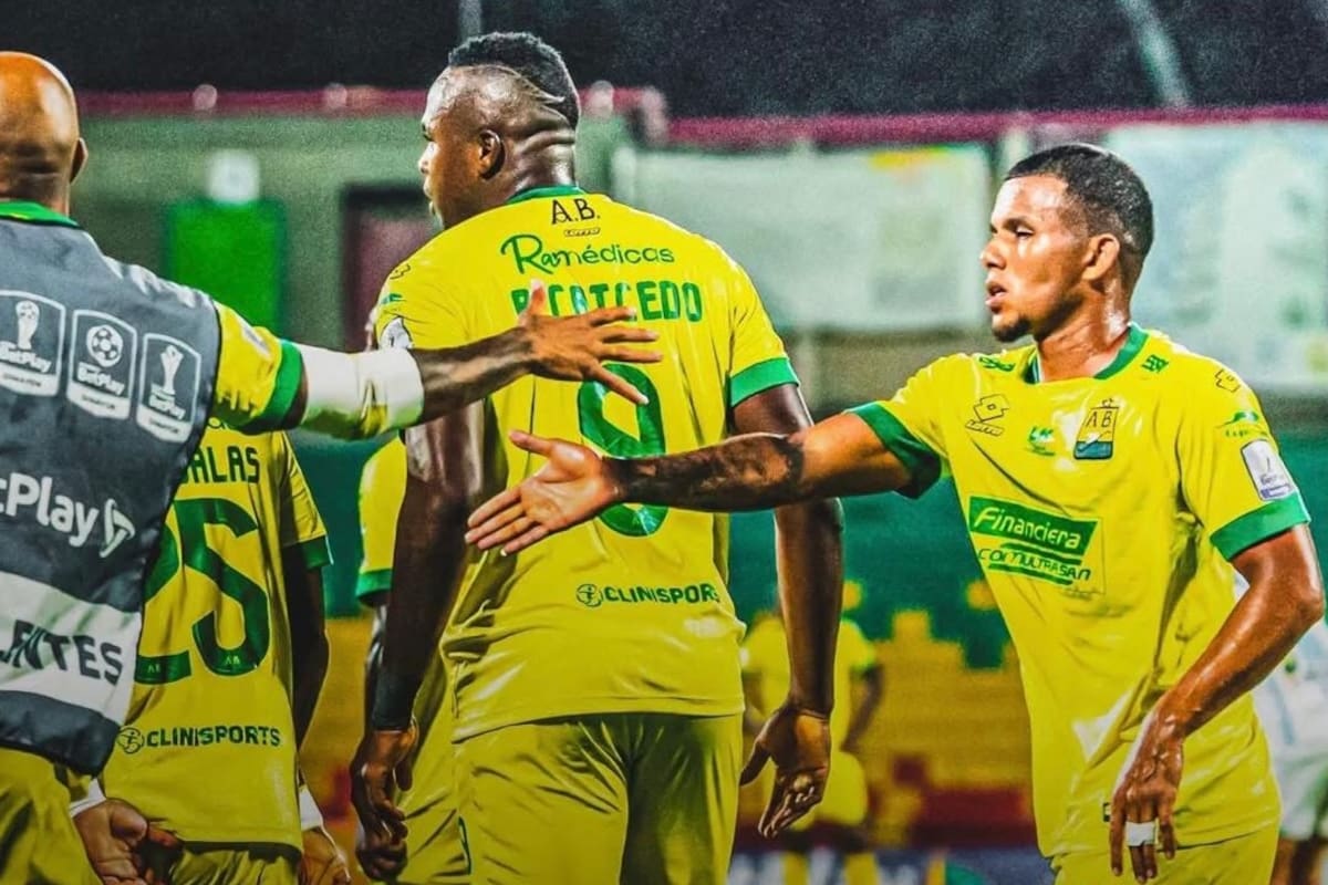 Atlético Bucaramanga goleó 5-0 a Real Santander en la primera fecha de la Copa BetPlay 2026, en el estadio Américo Montanini. Foto: Atlético Bucaramanga.