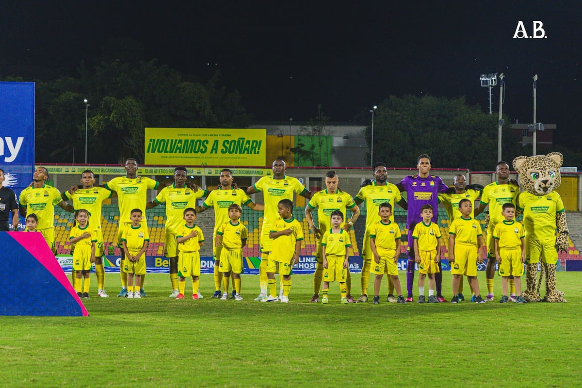 Cesó el horrible semestre de Atlético Bucaramanga: nueva caída ante Alianza. Foto: Atlético Bucaramanga.