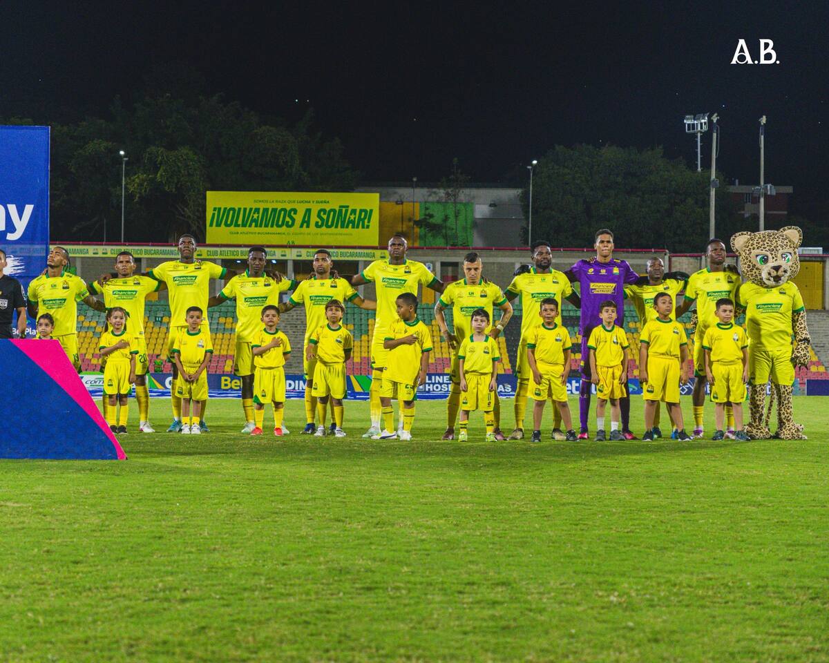 Atlético Bucaramanga goleó 5-0 a Real Santander en la primera fecha de la Copa BetPlay 2026, en el estadio Américo Montanini. Foto: Atlético Bucaramanga.