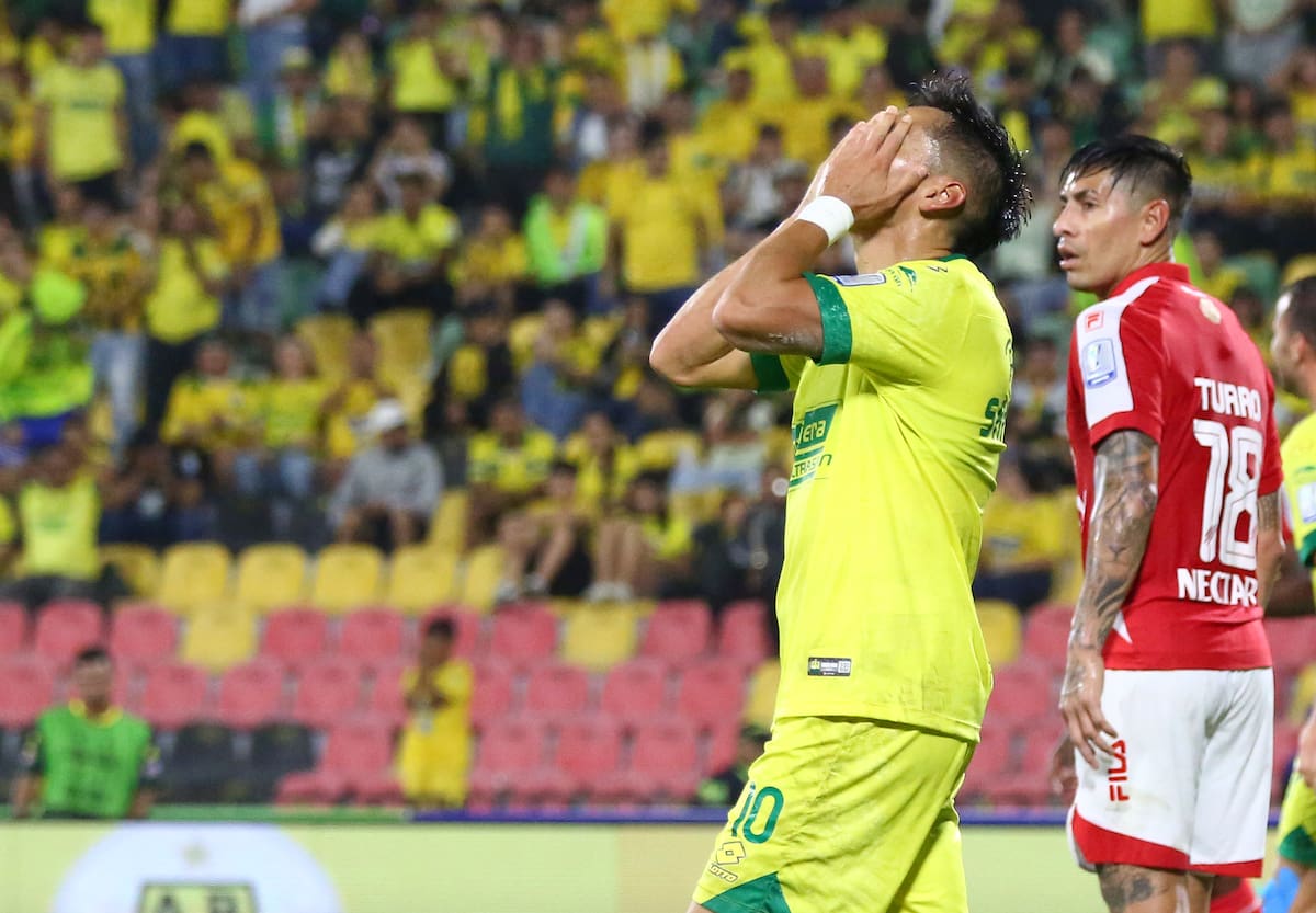 Atlético Bucaramanga tuvo un semestre para el olvido en la Liga BetPlay I de 2026. Foto: Jaime Moreno.