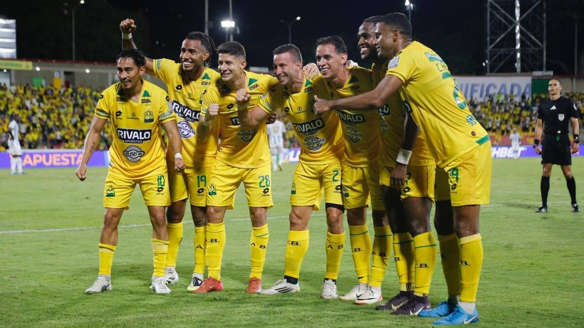 Luciano Pons dejó claro su objetivo con Atlético Bucaramanga. Foto: Jaime Moreno.