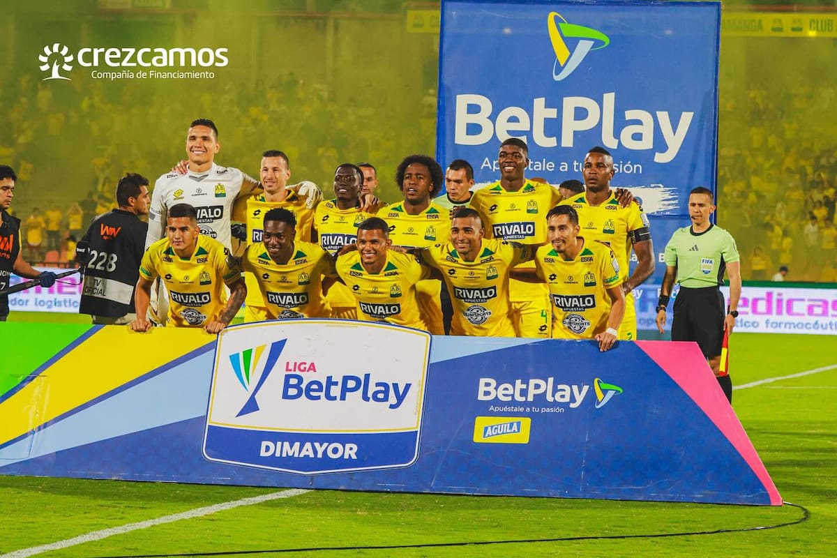 Atlético Bucaramanga ganó 2-1 ante Sante Fe por la sexta fecha de la Liga BetPlay Dimayor II 2025. Foto: Atlético Bucaramanga.