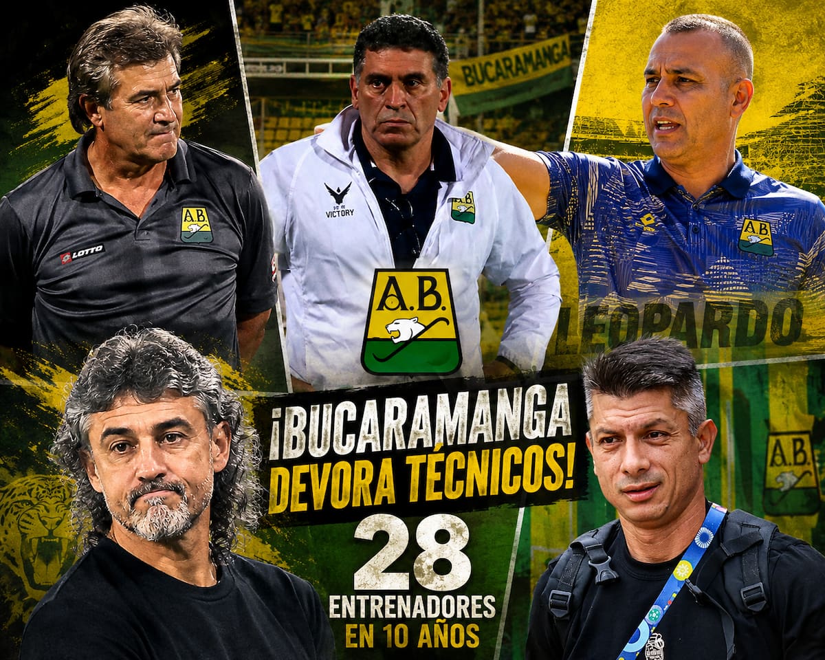 ¡Cada derrota cambia la historia! Bucaramanga vive una década de revoluciones técnicas. /FOTO: IA