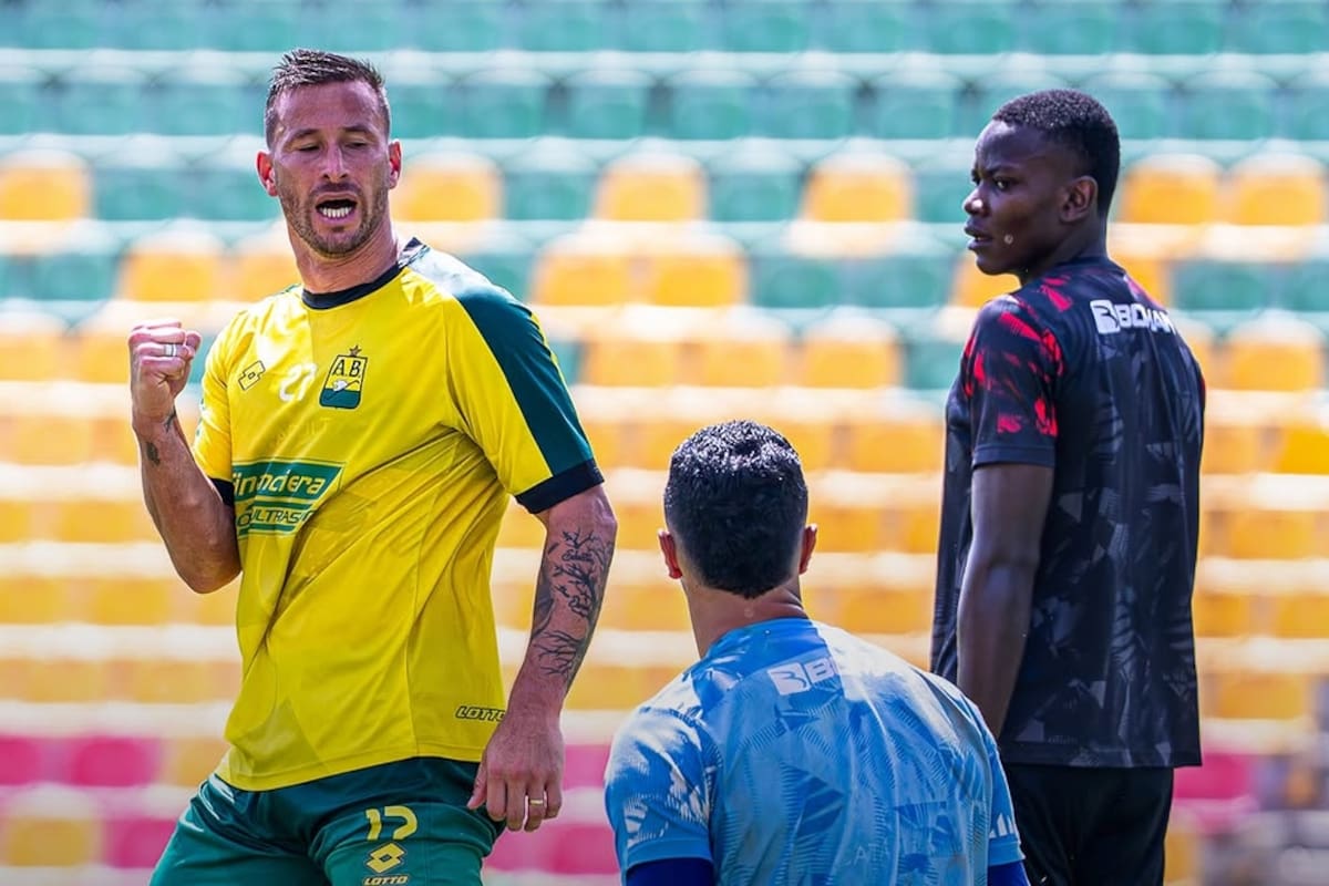 Atlético Bucaramanga arrancó con triunfo en el Américo Montanini y su primer fichaje ya respondió ante Cúcuta Deportivo. Foto: Atlético Bucaramanga