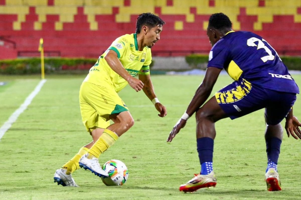 Atlético Bucaramanga enfrentó a Boca Juniors de Cali en la cuarta fecha de la Copa BetPlay de 2026. Foto: Jaime Moreno.