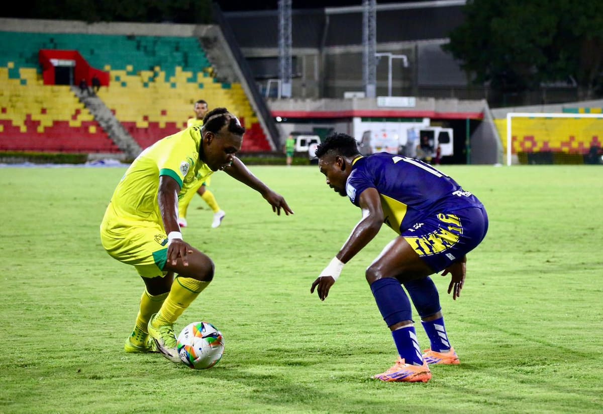 Atlético Bucaramanga enfrentó a Boca Juniors de Cali en la cuarta fecha de la Copa BetPlay de 2026. Foto: Jaime Moreno.