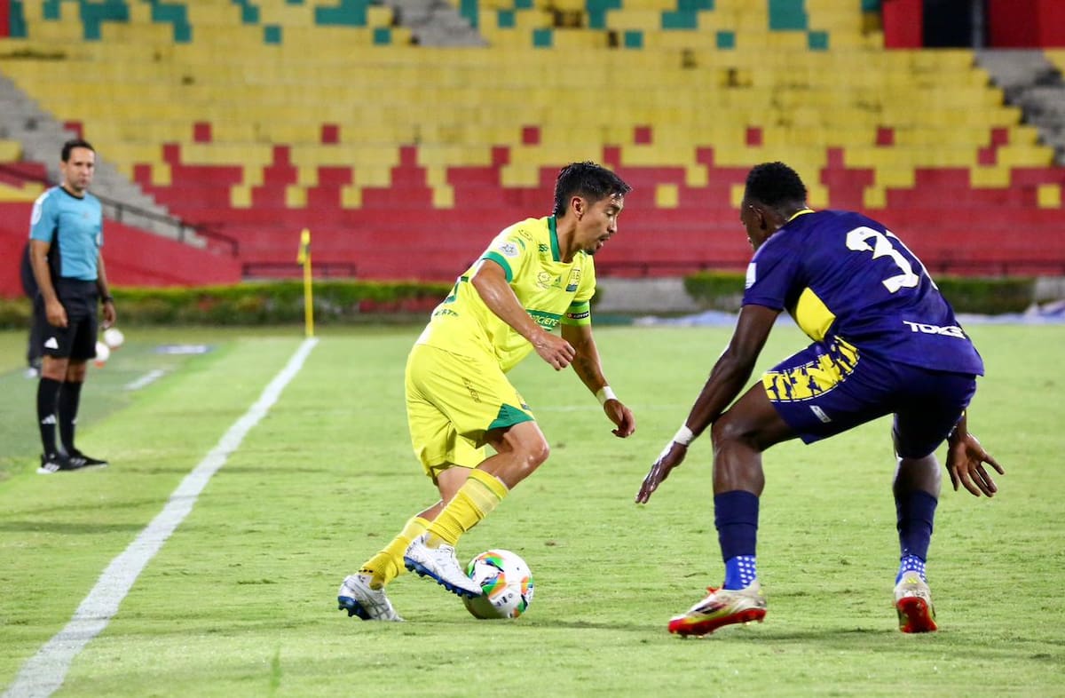 Atlético Bucaramanga enfrentó a Boca Juniors de Cali en la cuarta fecha de la Copa BetPlay de 2026. Foto: Jaime Moreno.