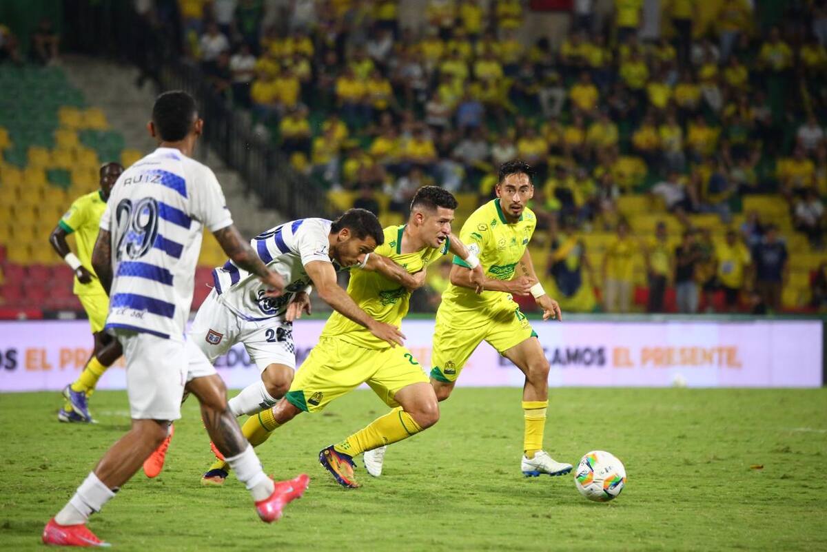 Atlético Bucaramanga goleó 5-0 a Boyacá Chicó, en la fecha 16 de la Liga BetPlay I de 2026. Foto: Jaime Moreno.