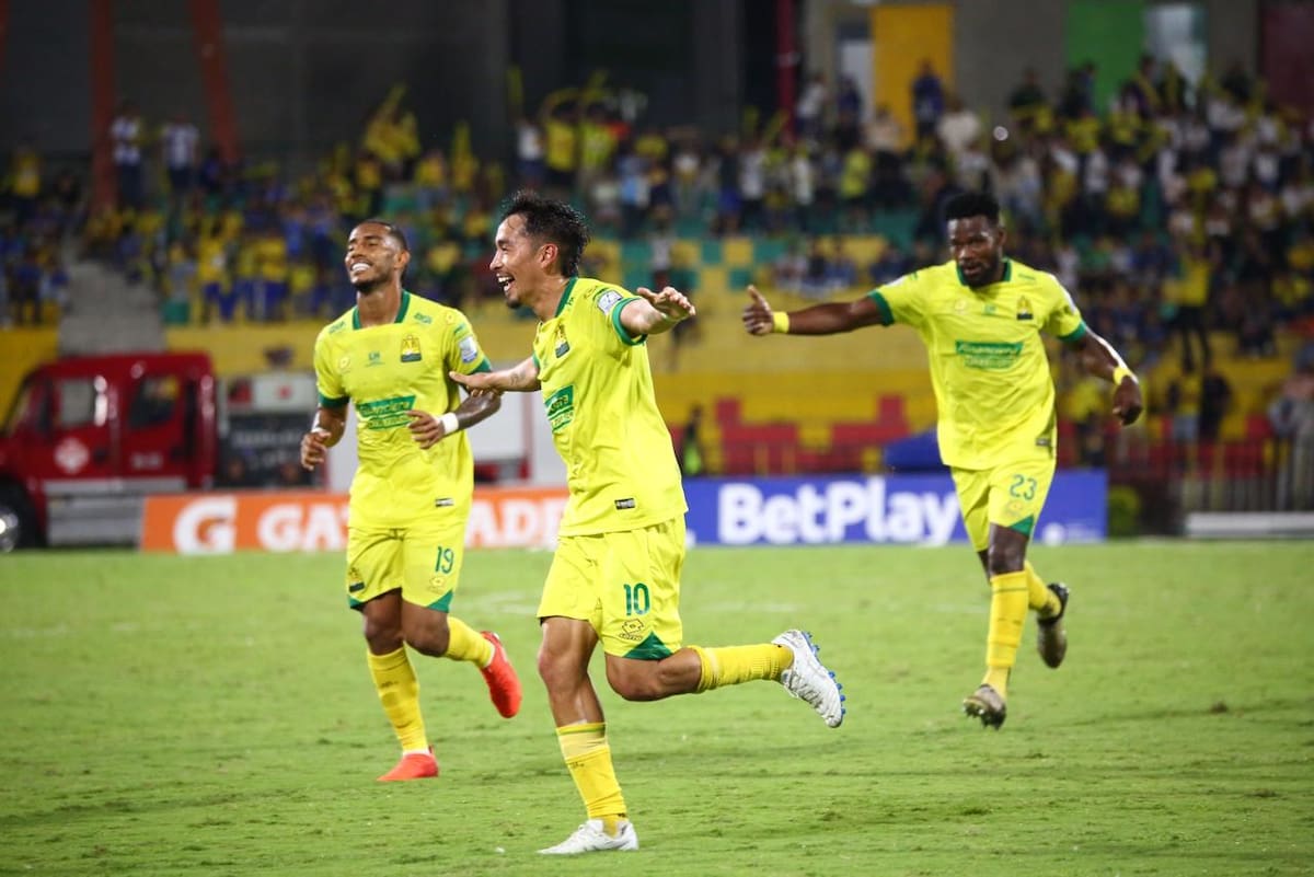Atlético Bucaramanga goleó 5-0 a Boyacá Chicó, en la fecha 16 de la Liga BetPlay I de 2026. Foto: Jaime Moreno.