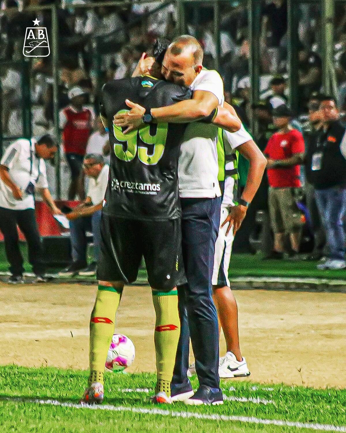 Atlético Bucaramanga, comandado por Michael Rangel y Aldair Quintana, está entre los ocho de la Liga BetPlay. Foto: cortesía Atlético Bucaramanga.